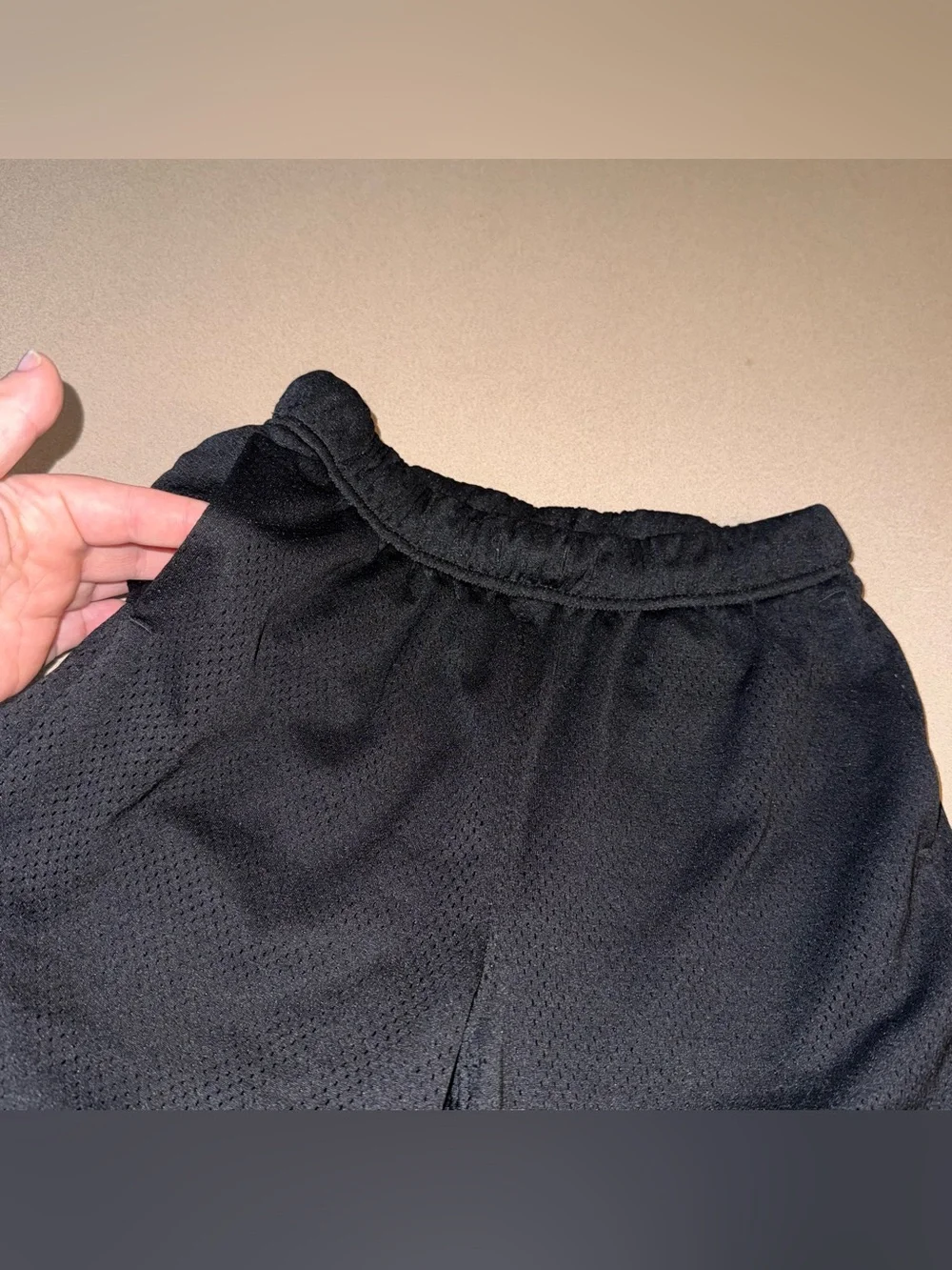 Old navy boys size 10 black athletic shorts with pockets